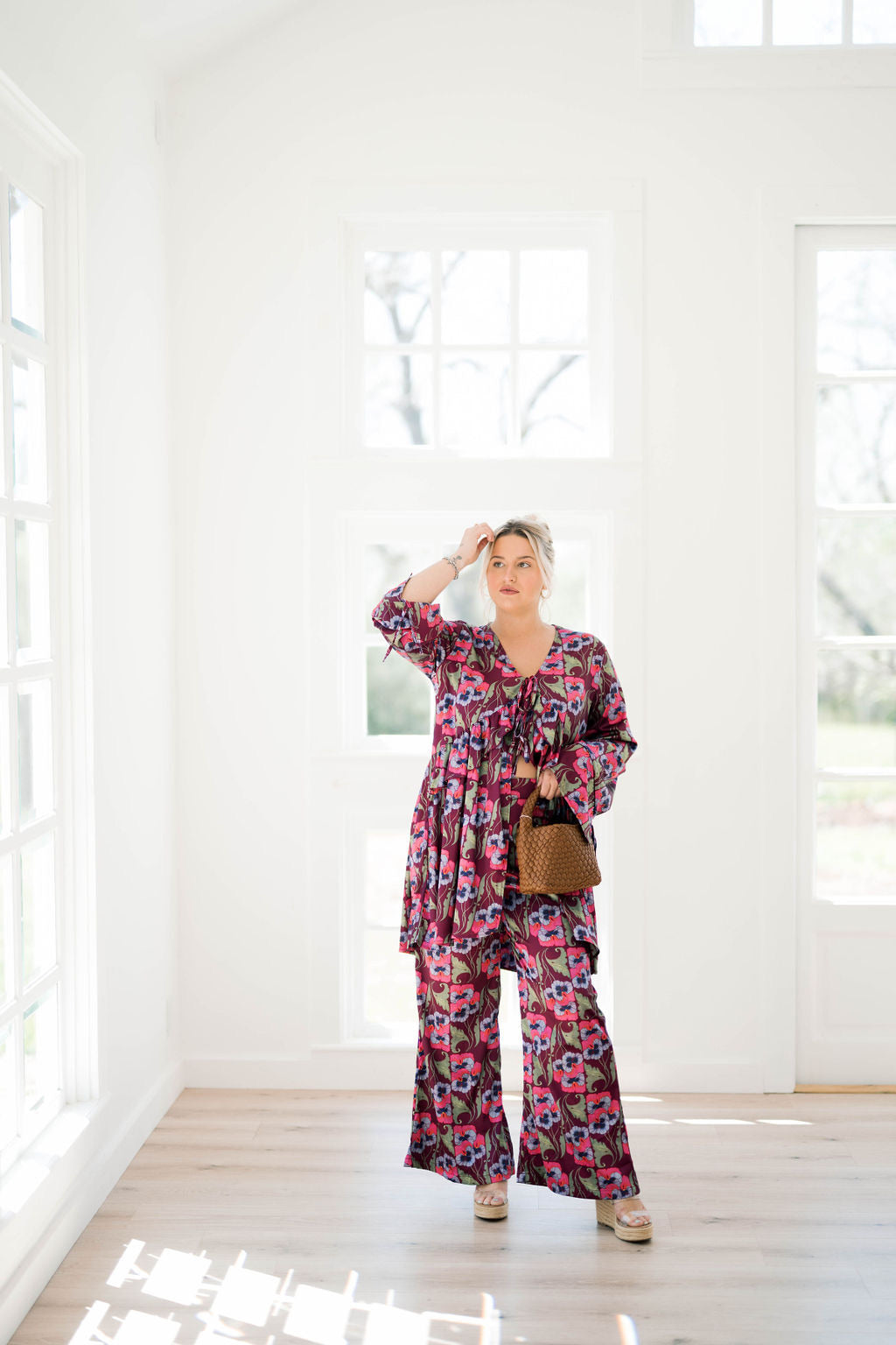 Loren Lovin' Floral Pants