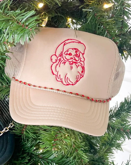 Santa Christmas Trucker Hat