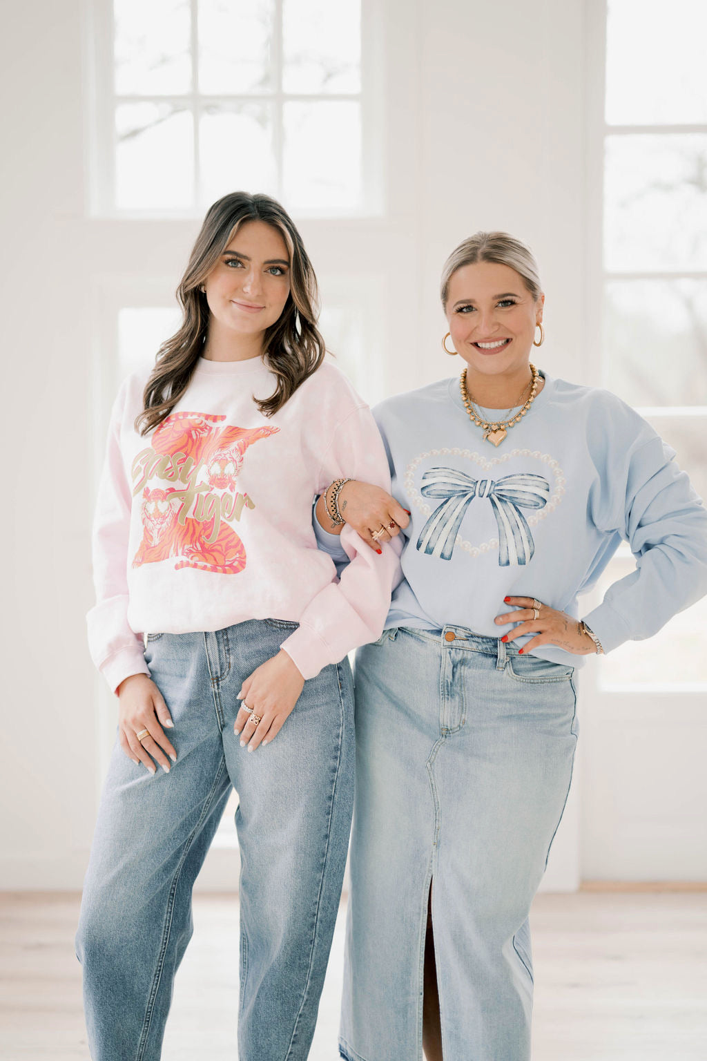 Pearl Heart Sweatshirt