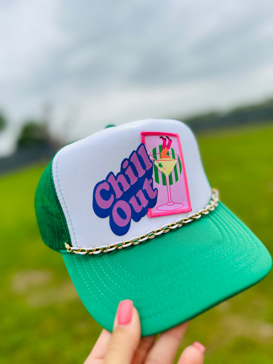 Chill Out Trucker Hat