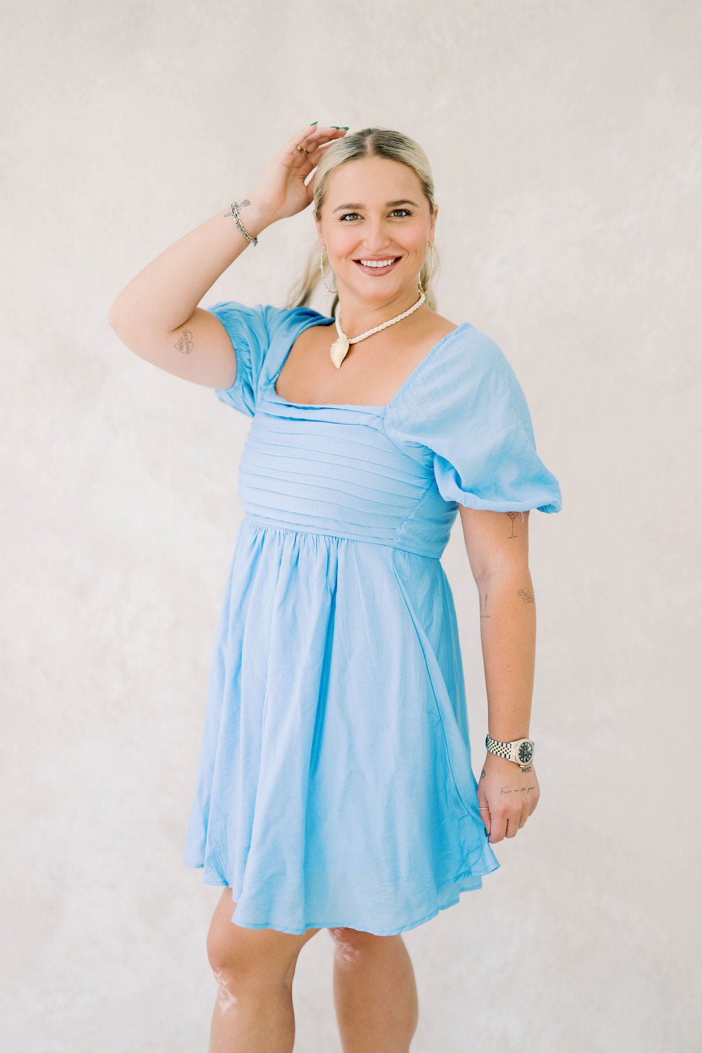 Boardwalk Cutie Dress - Dresses - Blu Pepper