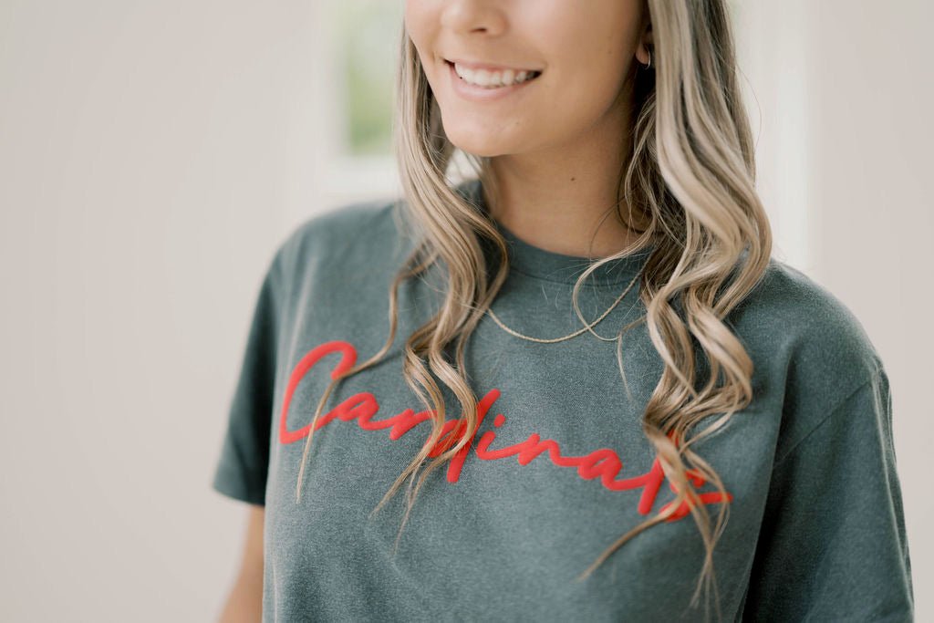Cardinals Cropped Tee - Tops - Tees - Summer Tees