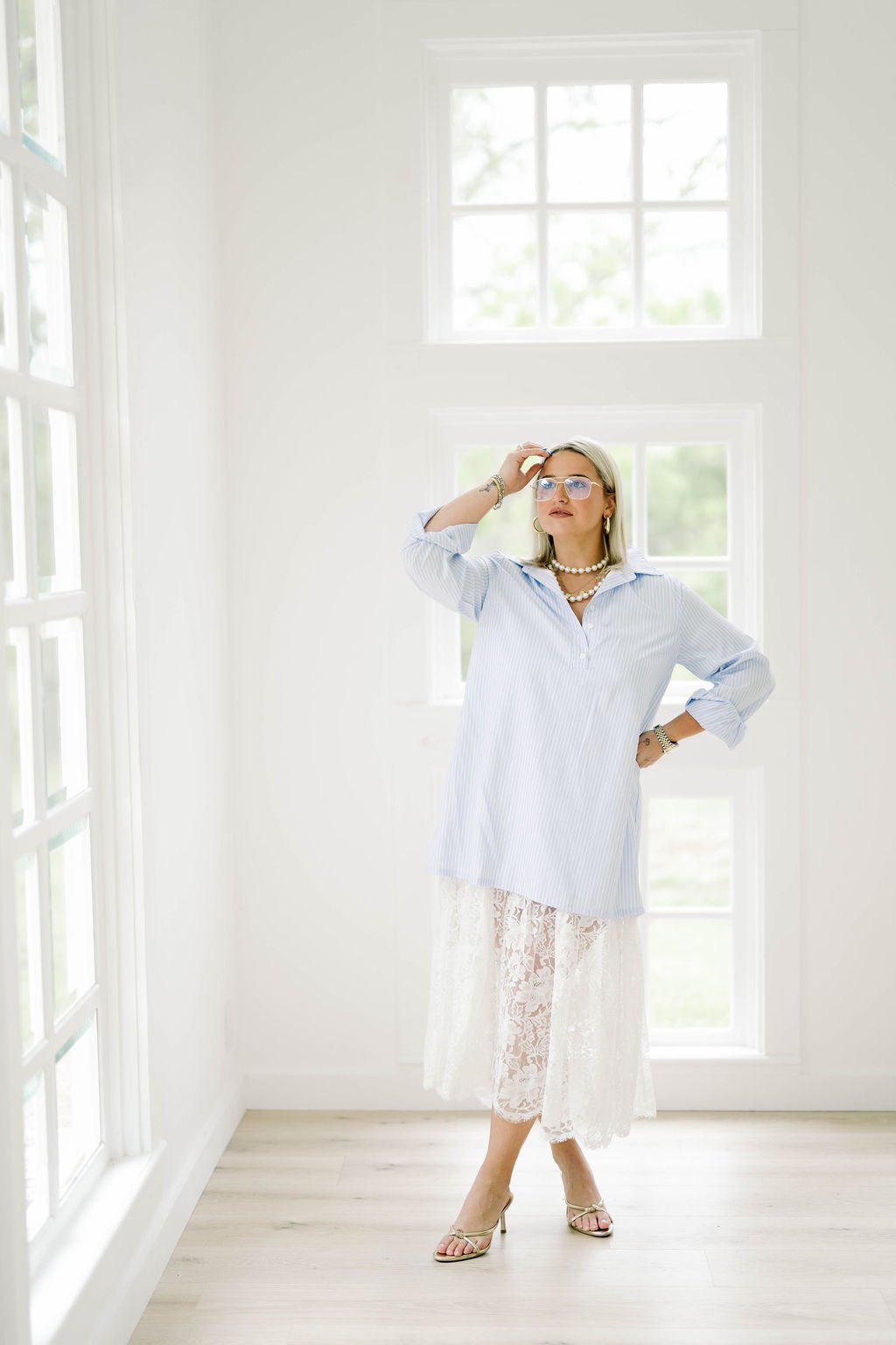 Casual Ease Dress - Lola & Co. Boutique Medium / Blue Casual Ease Dress - Lola & Co. Boutique Medium / Blue