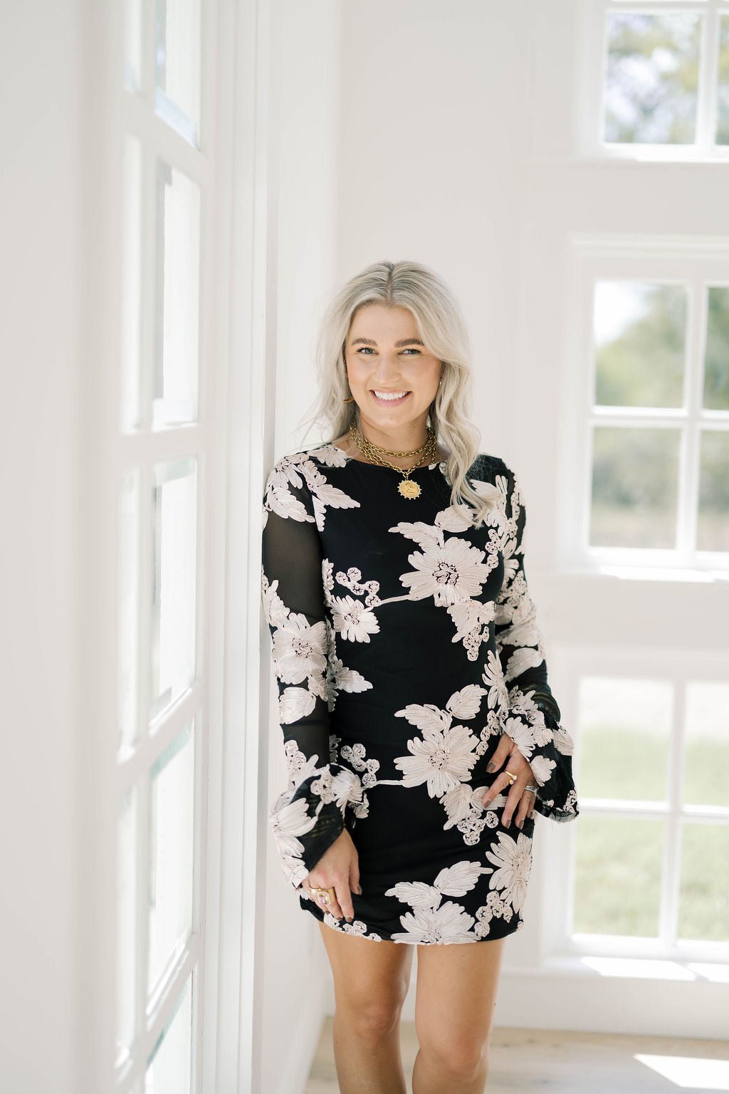 Dance Away Floral Mini Dress - Dresses - Q2