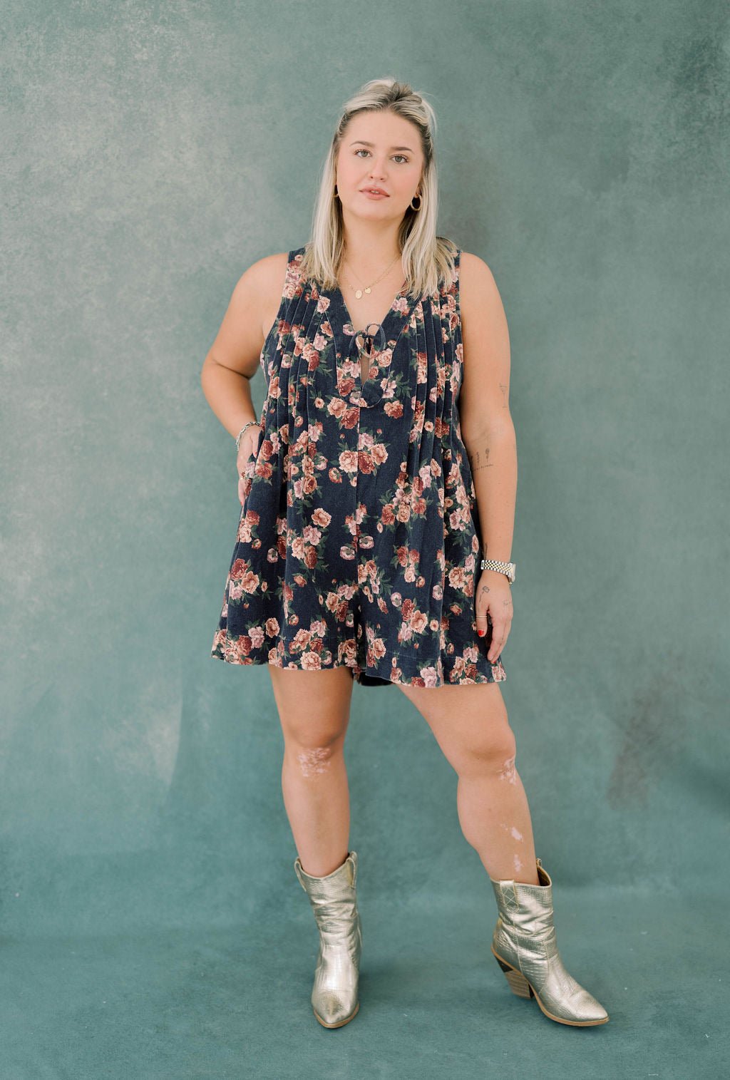 Fair Time Floral Romper - Rompers - Illa Illa