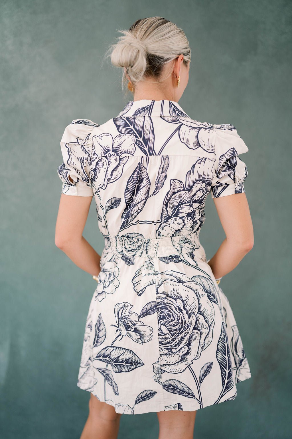 Fall Paradise Collared Mini Dress - Dresses - TCEC