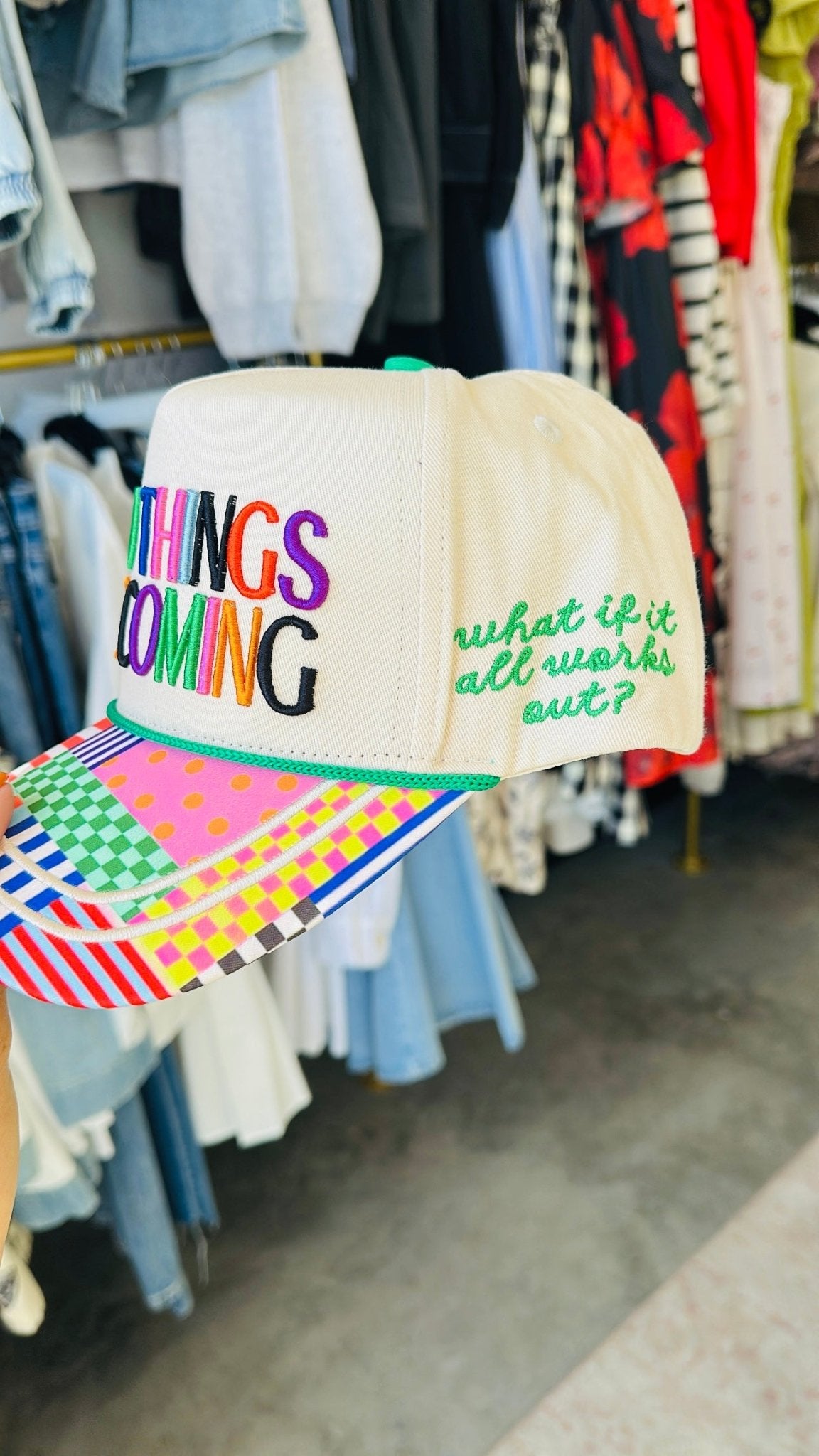 Good Things Coming Trucker Hat - Accessories - Hats - Poppy & Pine