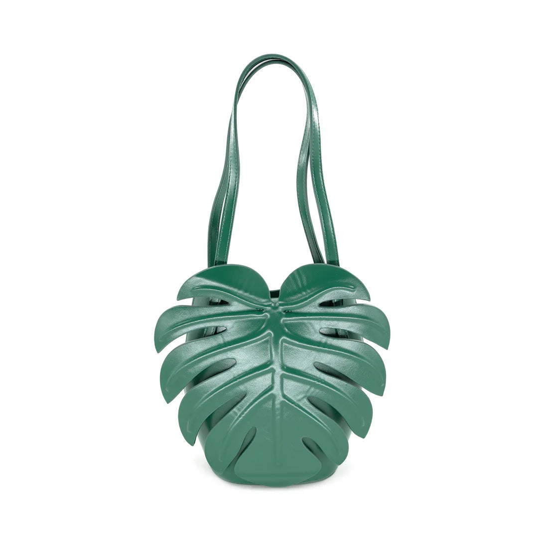 Green Palm Leaf Bag
