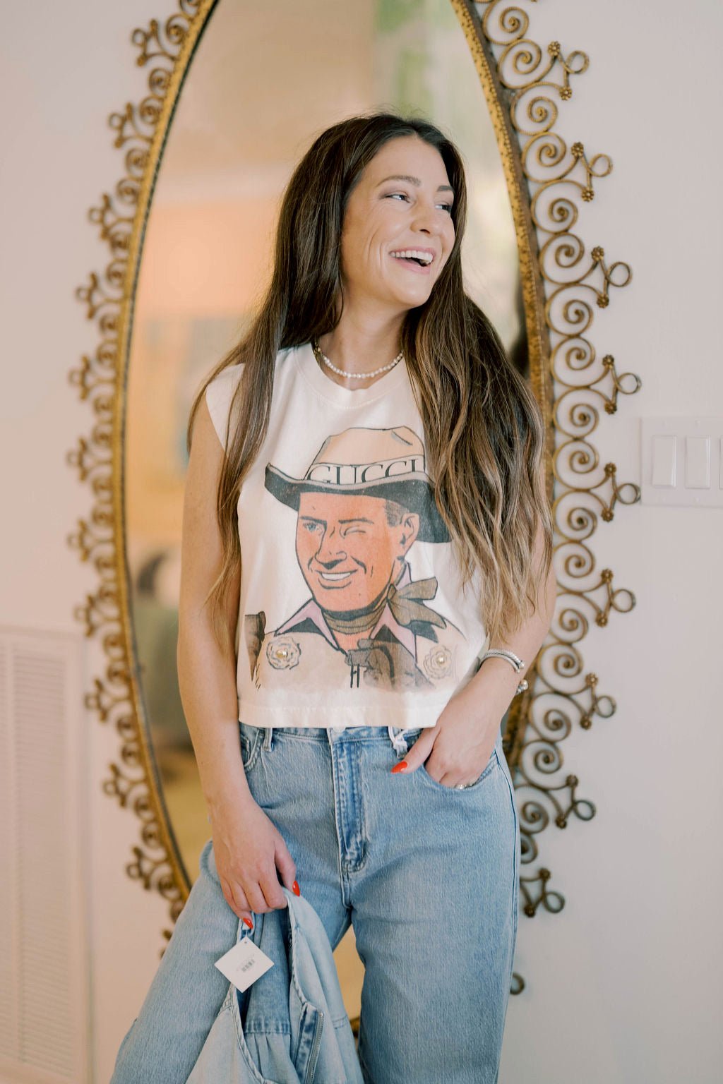 Gucci Cowboy Muscle Tee - Tops - Tees - Summer Tees