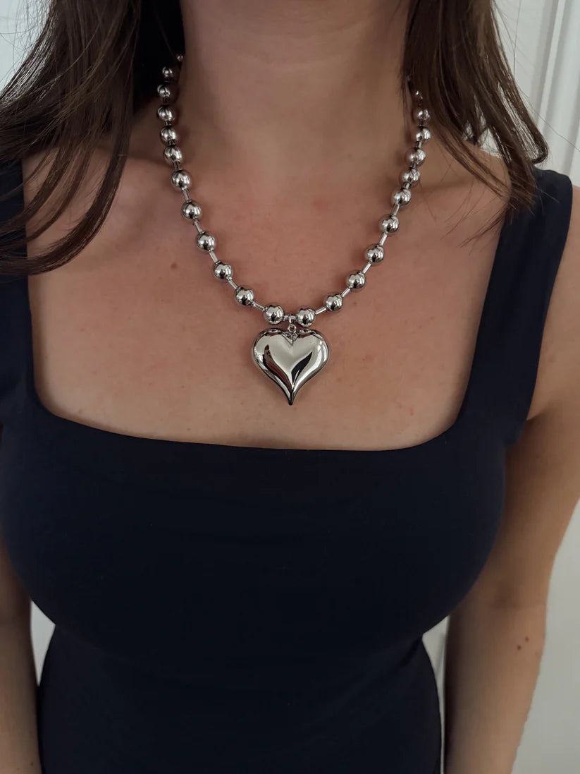 Chunky Heart Necklace