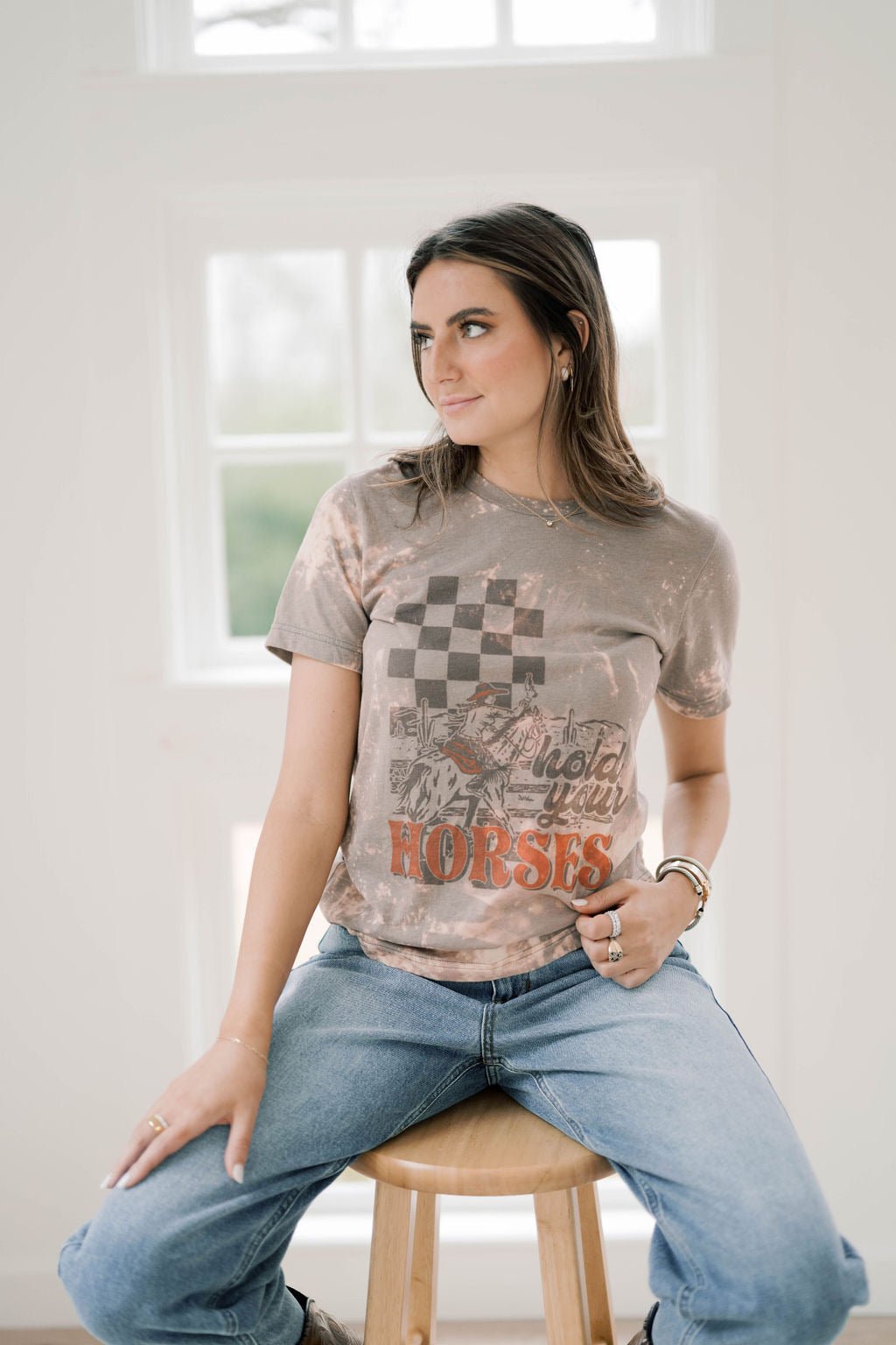Hold Your Horses Tee - Tops - Tees - Summer Tees