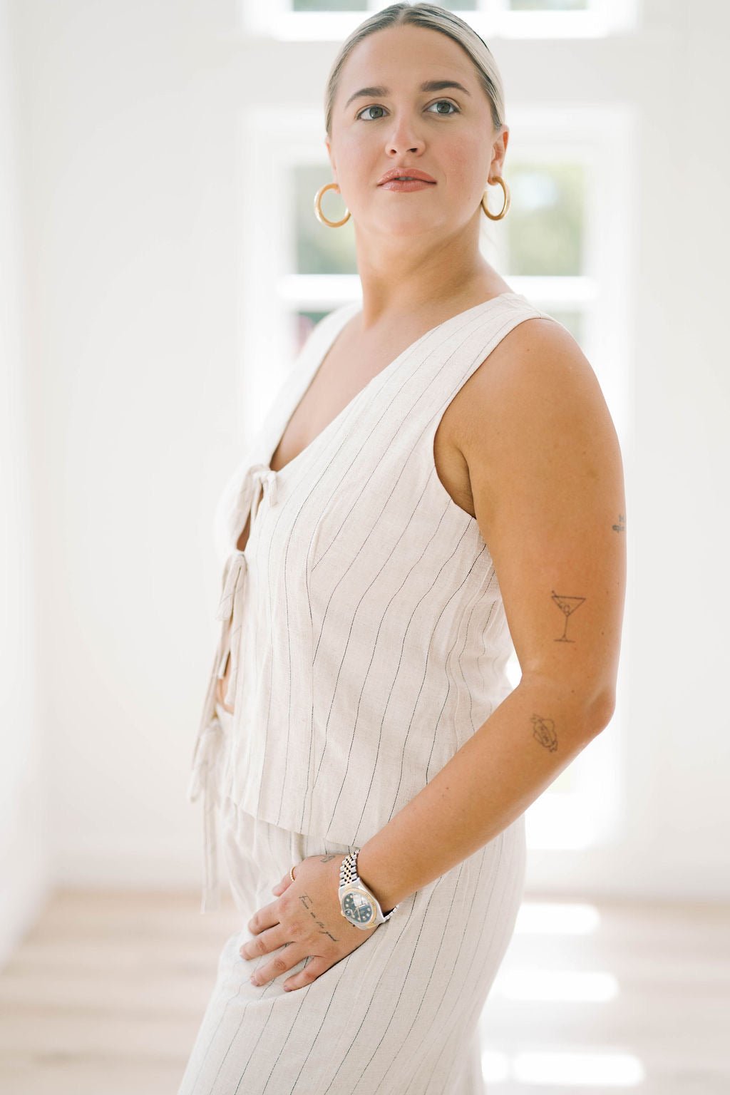 Hopeful Sleeveless Top - Tops - Tanks - Blu Pepper