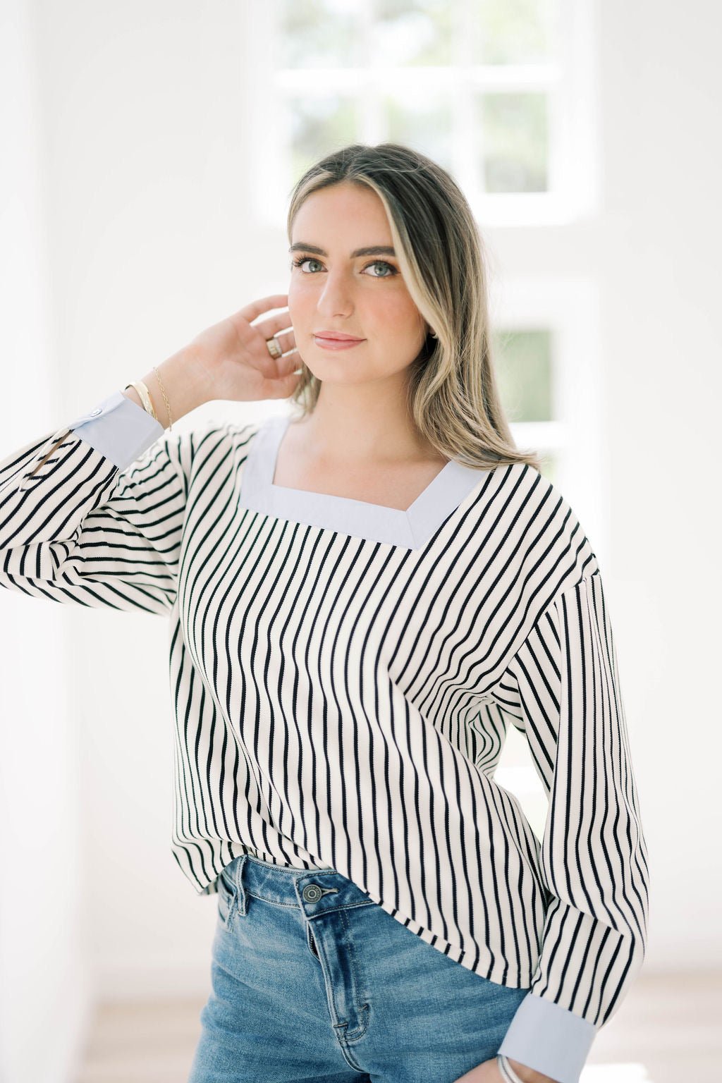 In & Out Top - Tops - Blouses - Able