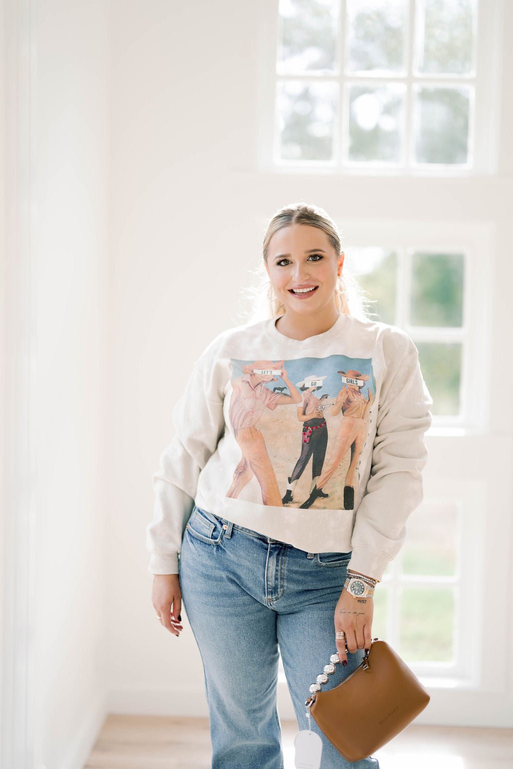 Lets Go Girls Sweatshirt - Tops - Sweatshirts - Summer Tees