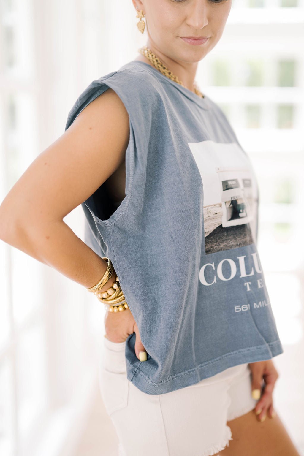 Marfa Muscle Tee - Tops - Tanks - Summer Tees
