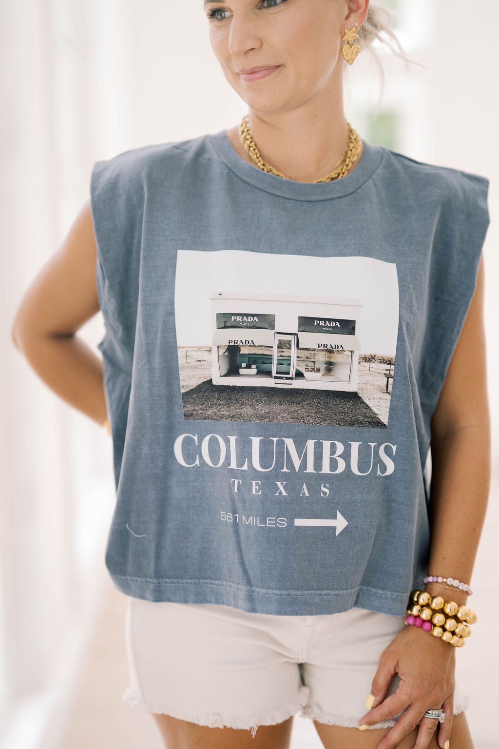 Marfa Muscle Tee - Tops - Tanks - Summer Tees
