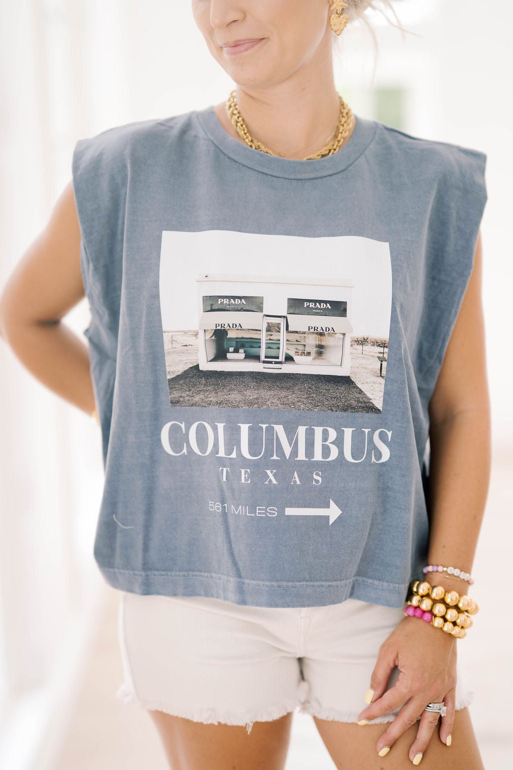 Marfa Muscle Tee - Tops - Tanks - Summer Tees