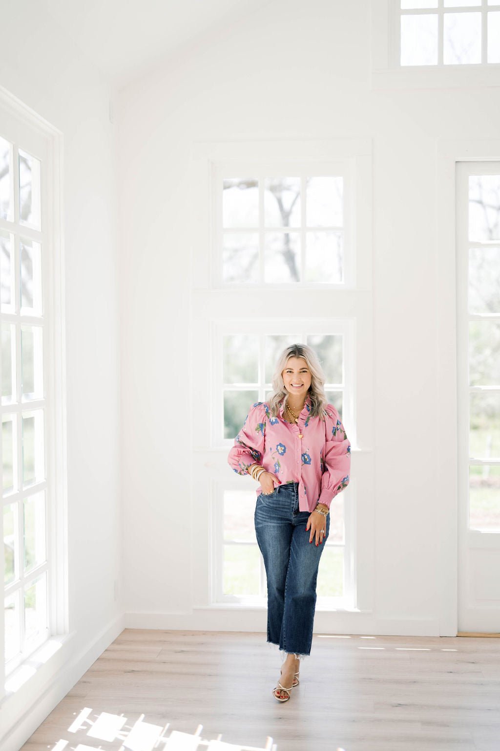 Picking Petals Top - Tops - Blouses - Entro