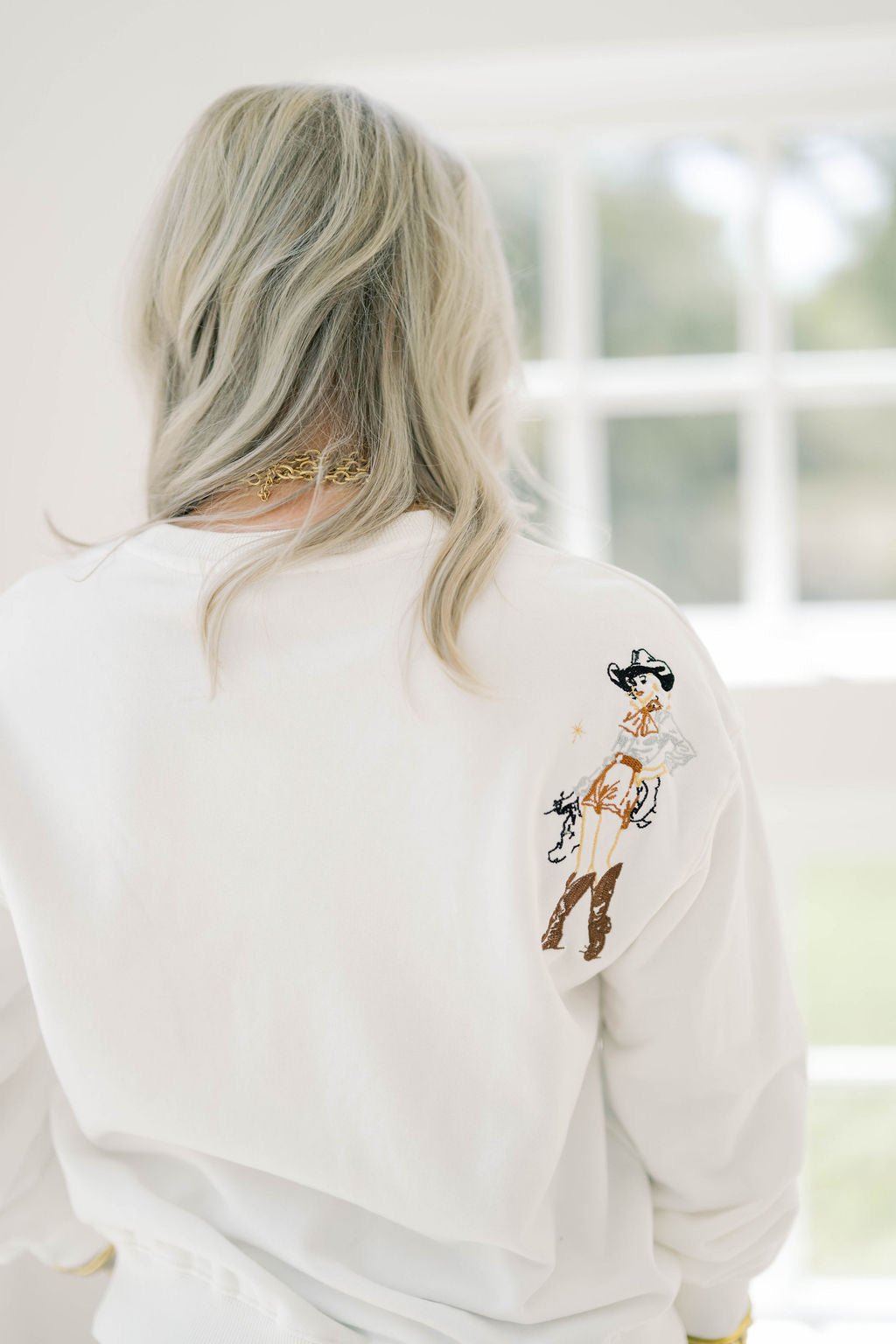 Rodeo Ready Graphic Sweatshirt - Tops - Sweatshirts - Blue B