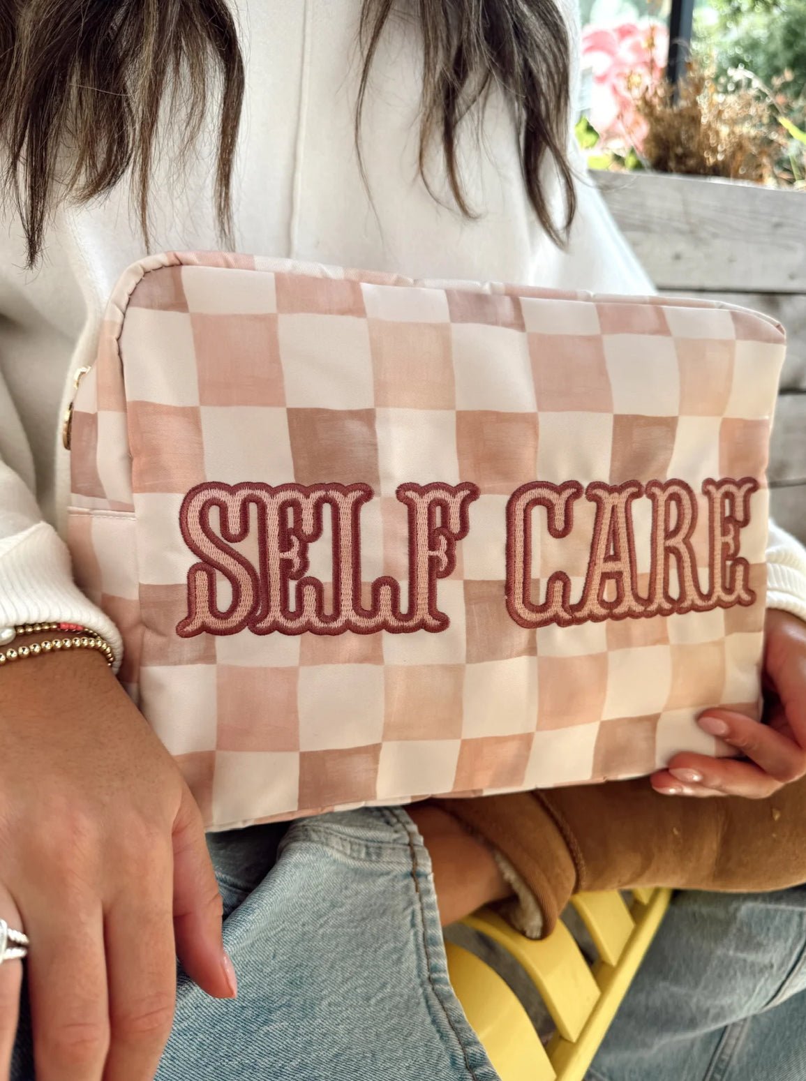SELF CARE Dusty Rose XL Travel Bag - Accessories - Travel - Kenz Kustomz
