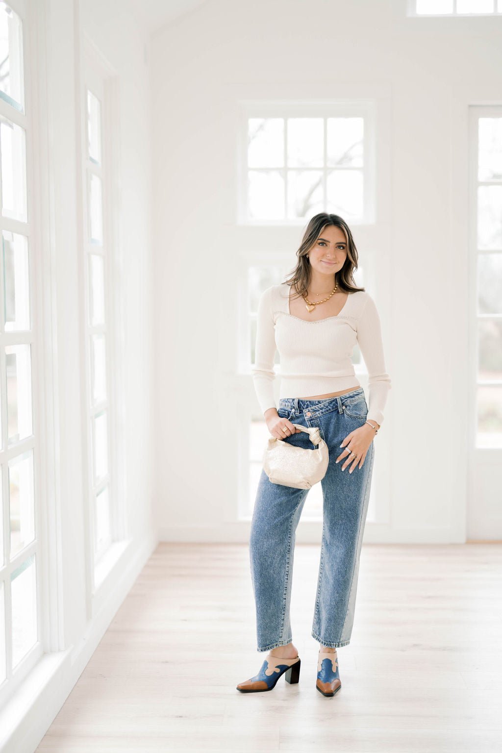Simply Pure Top - Tops - Blouses - Blu Pepper