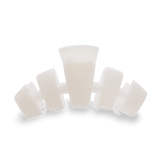 TELETIES - Classic Coconut White Large Claw Hair Clip - Accessories - Hair - Teleties