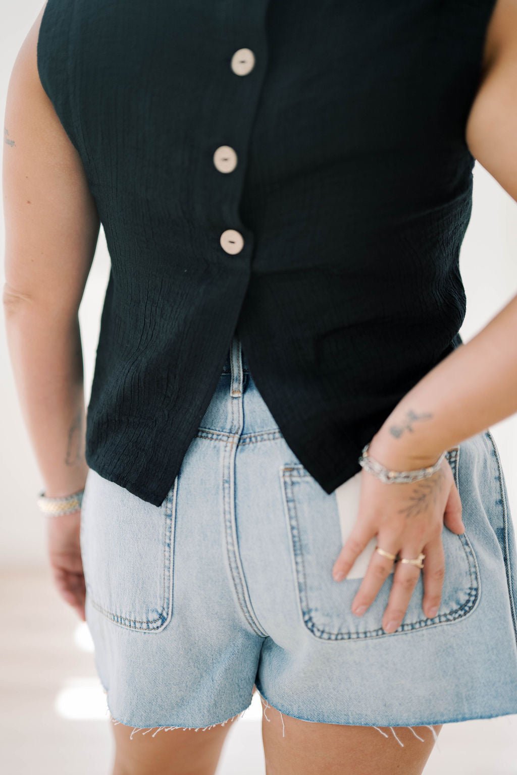 The Syd Jean Shorts - Bottoms - Shorts - Hidden