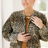 Uptown Chic Fur Leopard Jacket - Outerwear - Jackets - Needii