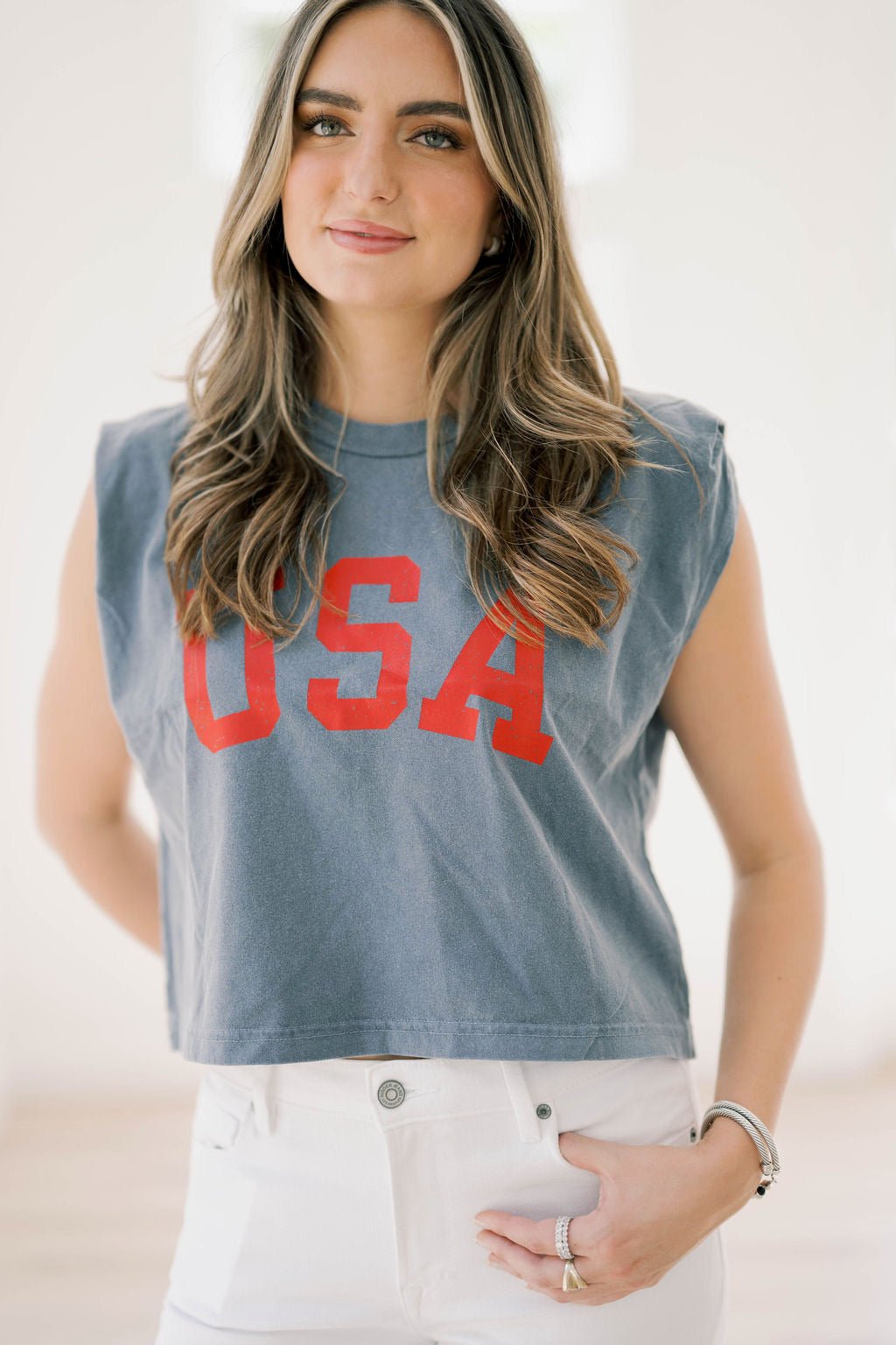 USA Muscle Tee - Tops - Tanks - Summer Tees