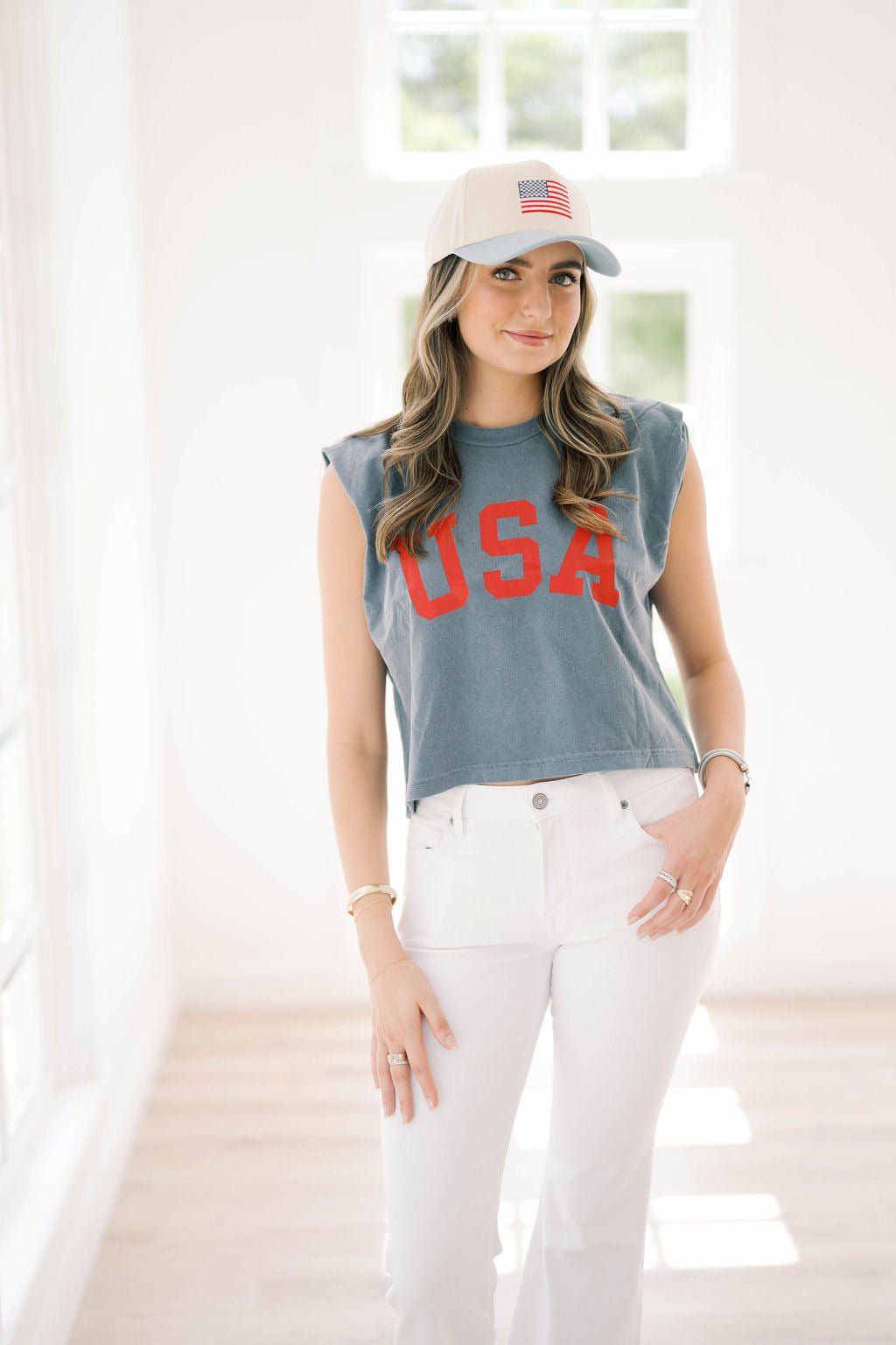 USA Muscle Tee - Tops - Tanks - Summer Tees