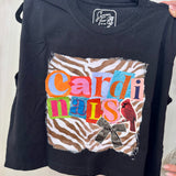 Cardinals Scraps Zebra Muscle Tee