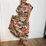 Giving Thanks Cottage Midi Dress