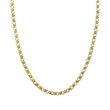 18K Gold Circle Link Necklace - Jewelry - Necklaces - Brenda Grands Jewelry
