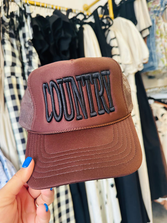 COUNTRY Trucker Hat