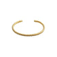 24K Gold Twisted Bangle Bracelet - Jewelry - Bracelets - Brenda Grands Jewelry