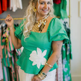 Vacay Style Beaded Top