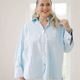 5th Avenue Button Down Top - Tops - Blouses - Q2