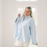 5th Avenue Button Down Top - Tops - Blouses - Q2