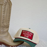 Put it on Santa's Tab Canvas Trucker Hat