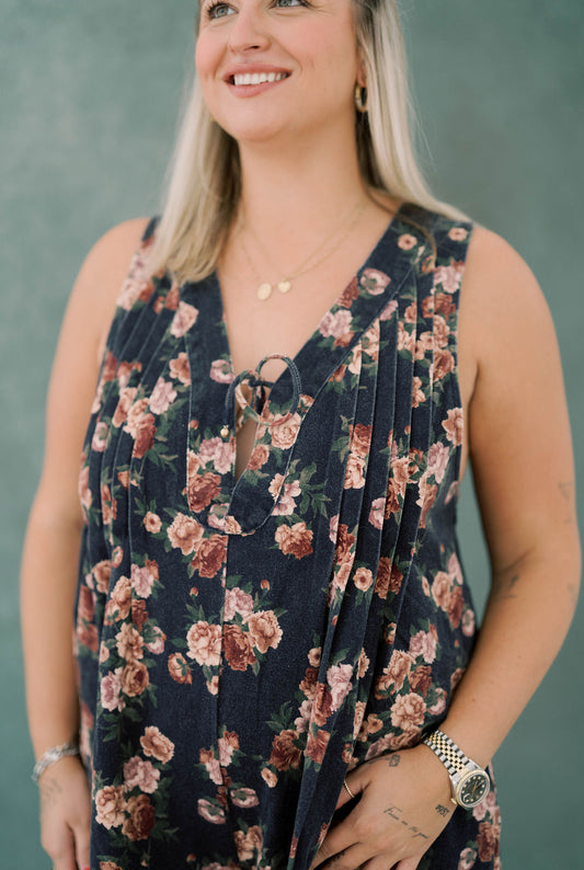 Fair Time Floral Romper