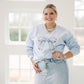 Pearl Heart Sweatshirt