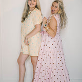 Tea Garden Party Dot Dress