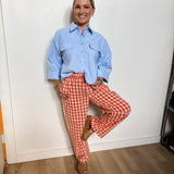 Gametime Lovers Plaid Pants