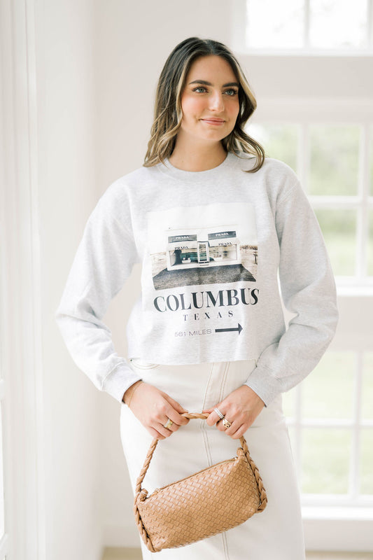 Columbus Marfa Cream Sweatshirt