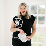 Winter Floral Detail Sweater