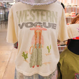 Western Vogue Cowgirl Tee