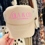 Lola Tan Foam Trucker Hat