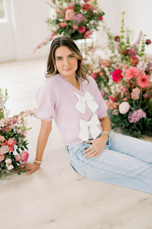 Pretty in Purple Top