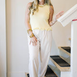 Bright Side Ruffled Tank Top