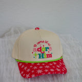 Adore Him Canvas Trucker Hat